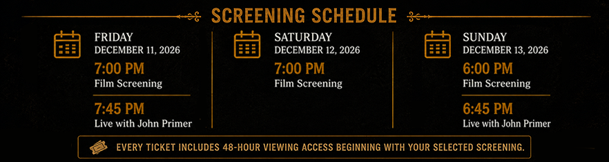 Screening Schedule